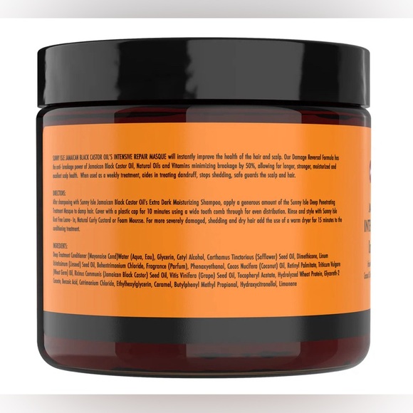 Sunny Isle Jamaican Black Castor Oil Intensive Repair Masque - Picture 2 of 8